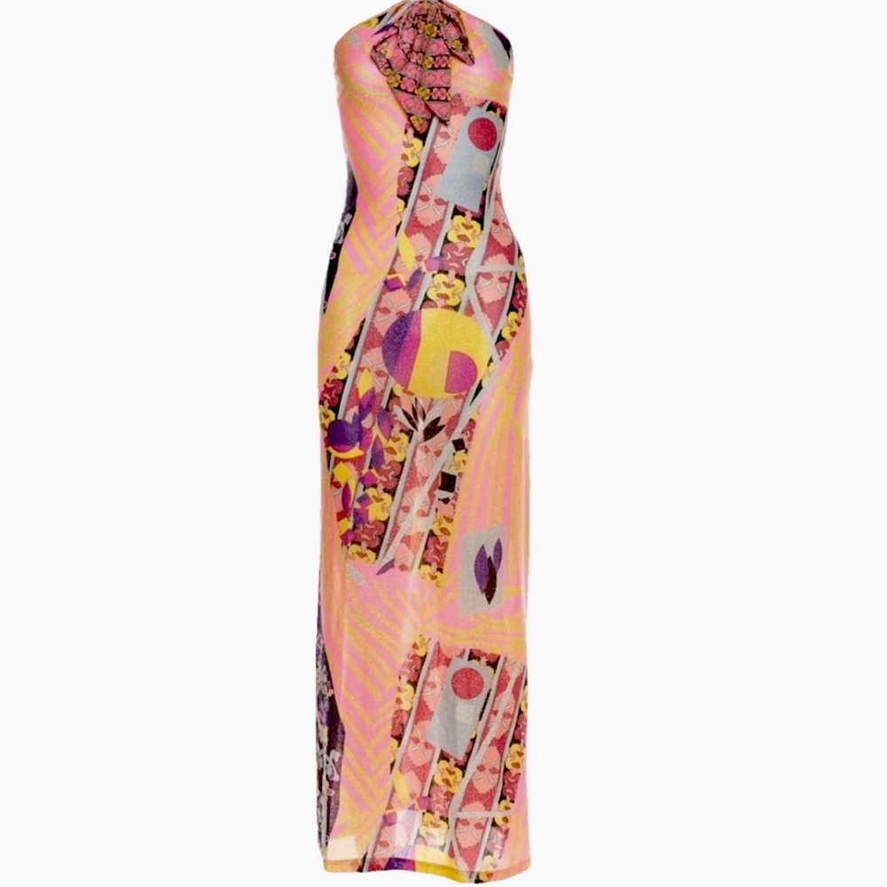 Christian Lacroix printed dress